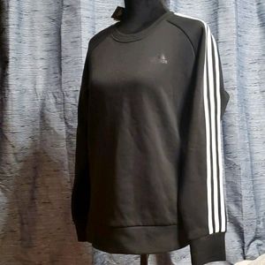 Black Adidas Crew Sweater